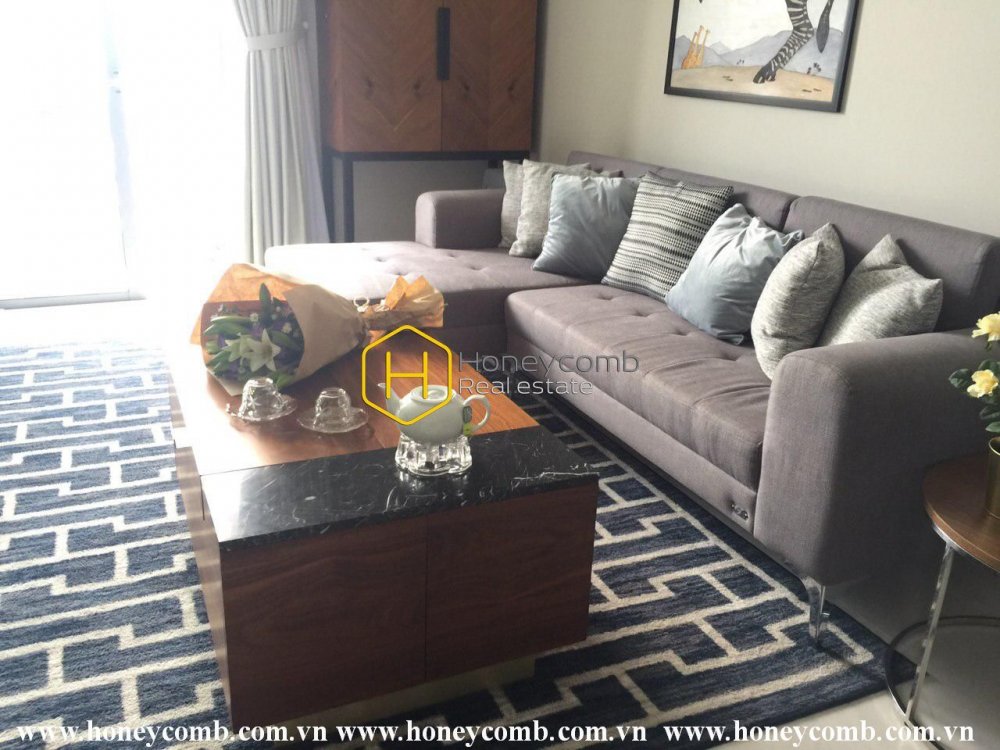 Căn hộ 1 phòng ngủ với thiết kế sáng tạo từ Vinhomes Central Park cho thuê