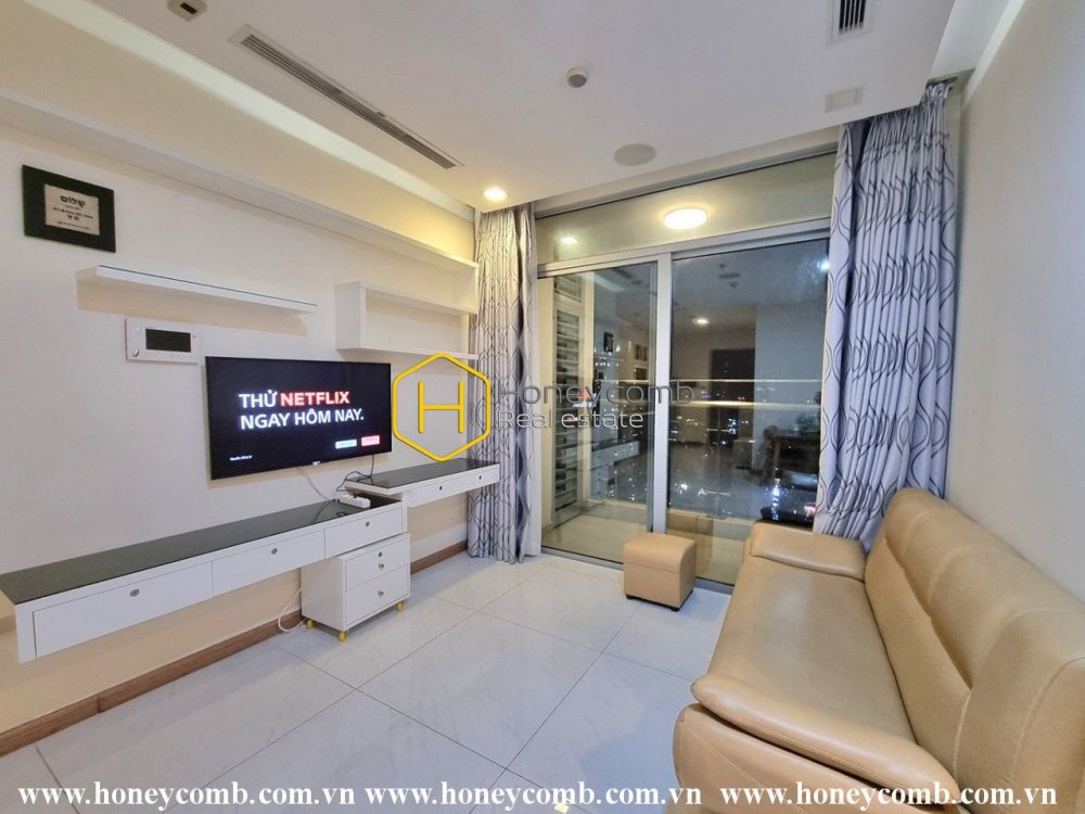 Không gian ấm cúng với căn hộ đầy ấn tượng cho thuê này tại Vinhomes Central Park