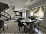 You will be fascinated by the beauty of this duplex apartment in Masteri Thao Dien
