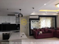 Three beds apartment city view in Masteri Thao Dien for rent