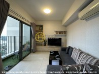 The 2 bedroom-apartment is new and tranquil in Masteri Thao Dien