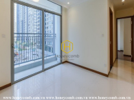Unfurnished apartment with spacious living space for lease in Vinhomes Central Park