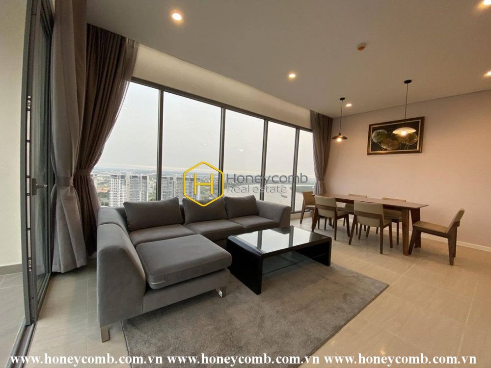 Good - looking and shiny apartment in Diamond Island