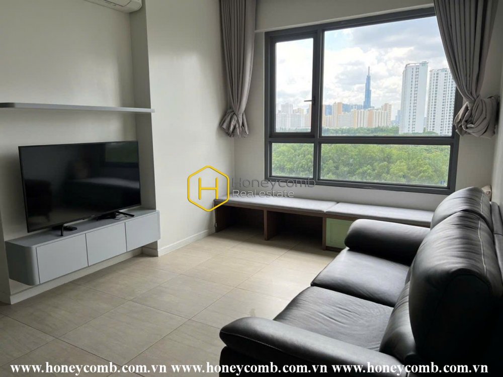 Well lit apartment with full interiors for rent in Diamond Island