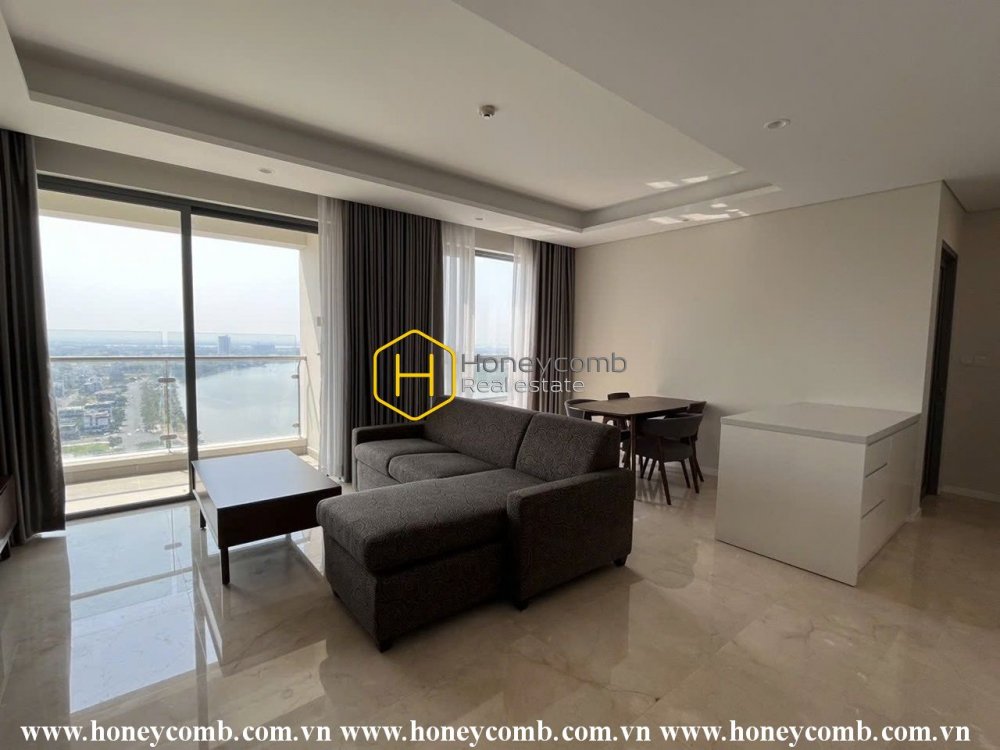 Convenient apartment with sun-filled balcony for rent in Diamond Island