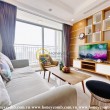 Sightsee the Saigon River as well as the whole city with this Vinhomes Central Park apartment