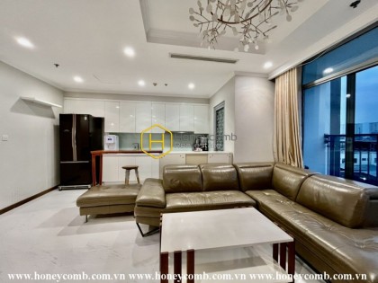Fully-furnished apartment with modern design for rent in Vinhomes Central Park