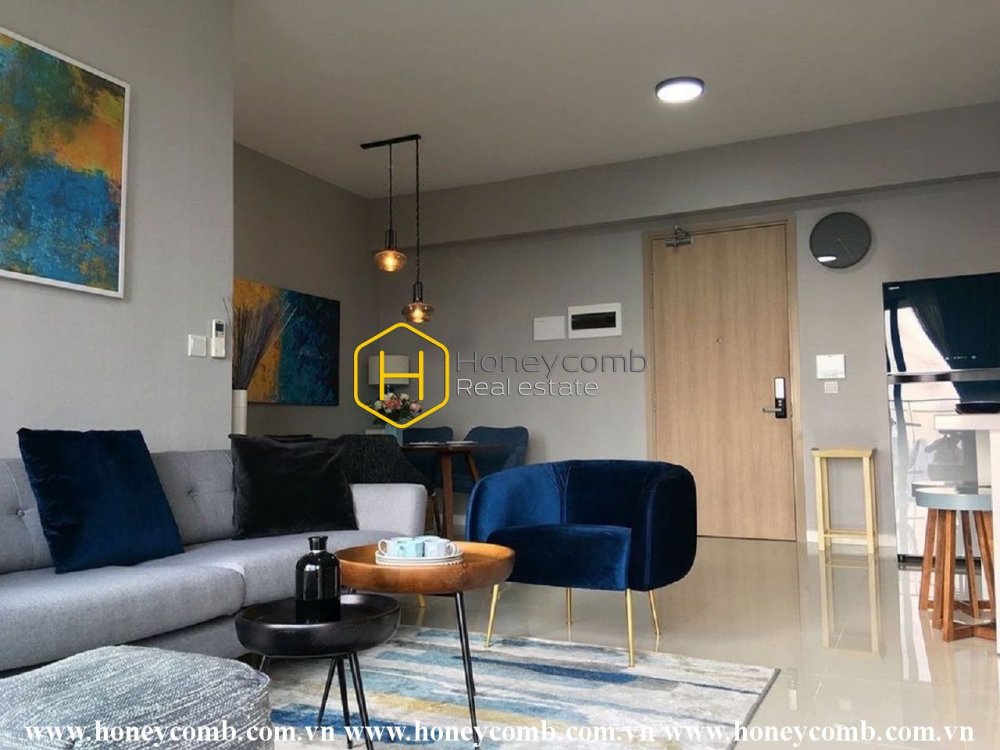 Căn hộ 2 phòng ngủ nội thất cao cấp ở Estella Heights cho thuê