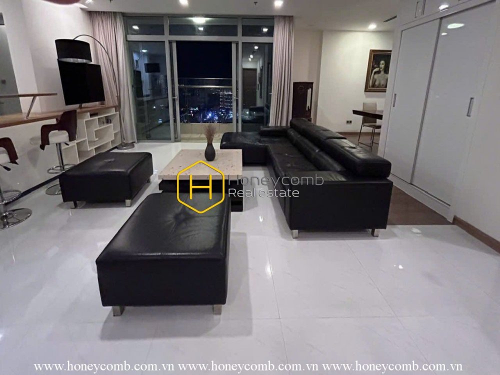 Căn hộ đẹp độc đáo với phong cách tối giản ở Vinhomes Central Park