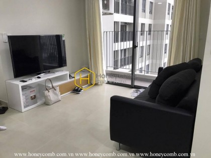 Two bedrooms apartment with simple furniture in Masteri Thao Đien for rent