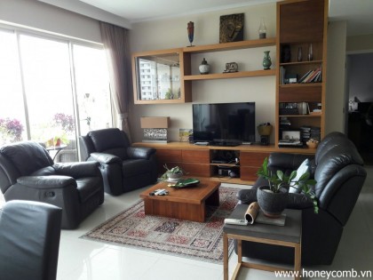 Căn hộ cho thuê tại The Estella, 3 phòng ngủ và có ban công rộng, thoáng mát