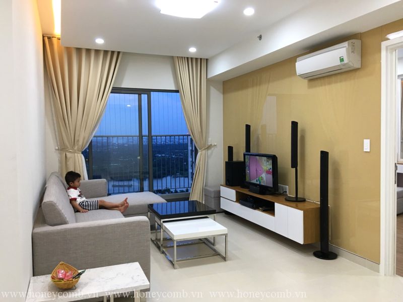 Căn hộ 3 phòng ngủ nội thất mới tại Masteri Thảo Điền cho thuê