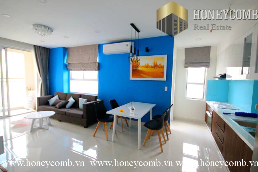 Căn hộ Tropic Garden 2 phòng ngủ nội thất siêu đẹp cho thuê