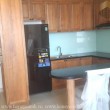 One bedroom apartment with wooden furniture for rent in Masteri Thao Dien