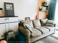 Two beds apartment lovely furniture in Masteri for rent 