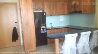 One bedroom apartment with wooden furniture for rent in Masteri Thao Dien