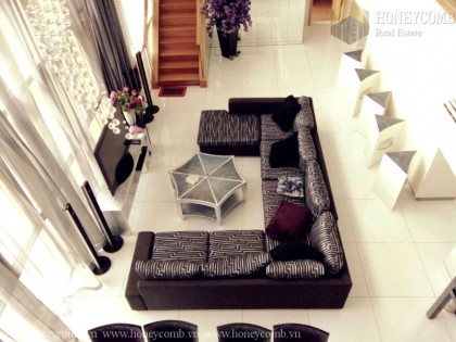 Penthouse 4 bedrooms apartment city view in The Vista for rent