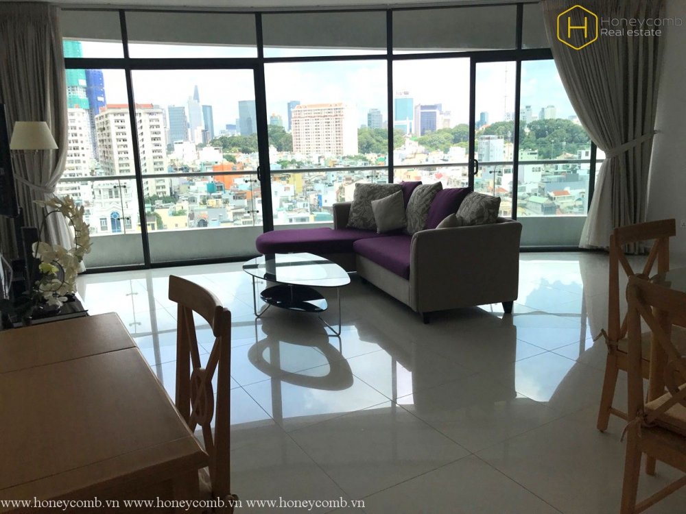 Căn hộ 2 phòng ngủ hiện đại tại City Garden cho thuê