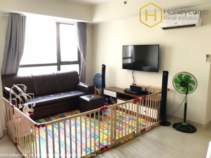  Căn hộ 2 phòng ngủ đơn giản với bếp mở cho thuê tại Masteri Thảo Điền