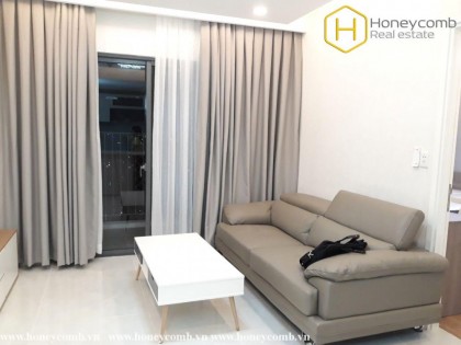 Good view 2 beds apartment with high floor in Masteri Thao Dien