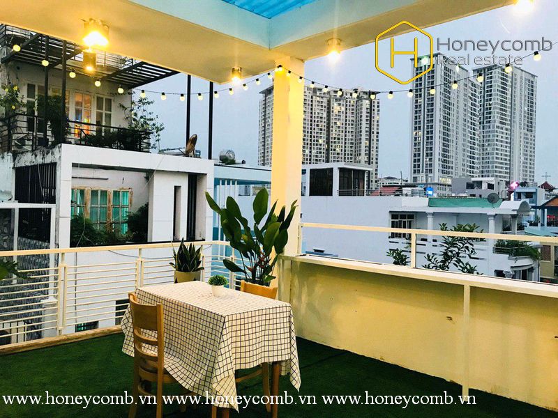 Căn hộ dịch vụ 1 phòng ngủ thoáng mát và xinh xắn tại Quận 1