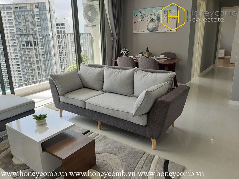 Amazing !! The 3 bedroom-apartment with specific design from Masteri An Phu