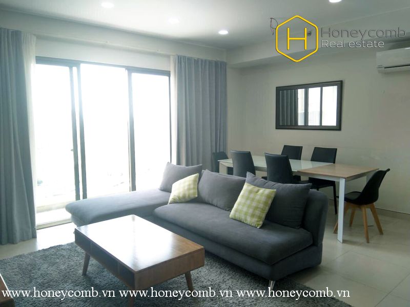 Căn hộ 3 phòng ngủ rạng rỡ và thoáng mát từ Masteri Thảo Điền cho thuê
