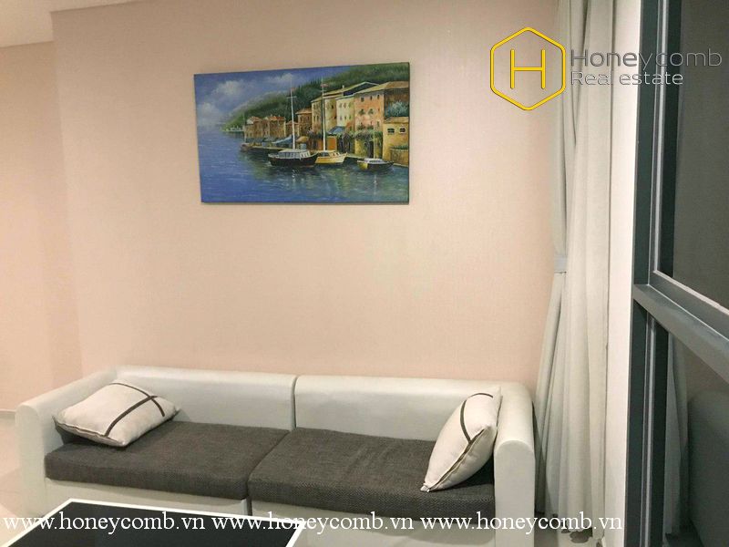 Căn hộ 2 phòng ngủ với lối thiết kế quấn hút tại Pearl Plaza