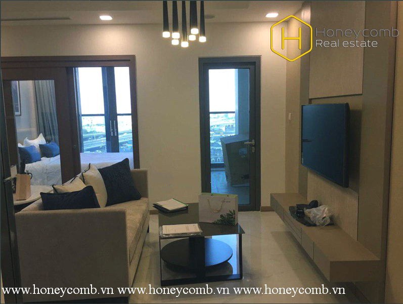 Căn hộ 1 giường đẹp và độc đáo cho thuê tại Vinhomes Central Park