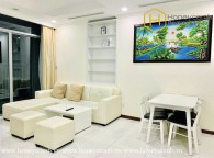 The 2 bed-apartment owned exquisite beauty in design at Vinhomes Central Park