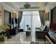 The 2 bed-apartment is ultra modern with so much space at Vinhomes Central Park
