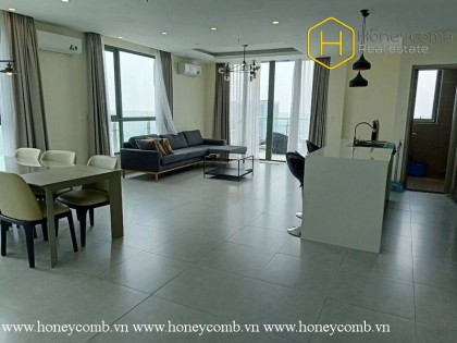 Đây là một căn penthouse 3 giường đáng mơ ước và tuyệt vời cho thuê tại Masteri Thảo Điền