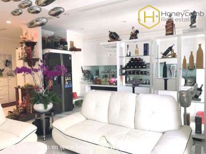 The 4 bed-apartment with close to nature in design at Vinhomes Central Park