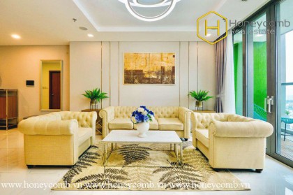 Where your classy lifestyle reaches new heights with this luxurious 3 bed-apartment at Landmark 81