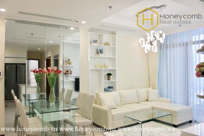 The 2 bedroom-apartment with bright and romantic style from Vinhomes Central Park