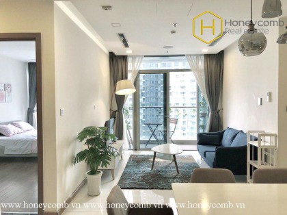 The fresh 2 bed-apartment with young design and perfect view at Vinhomes Central Park
