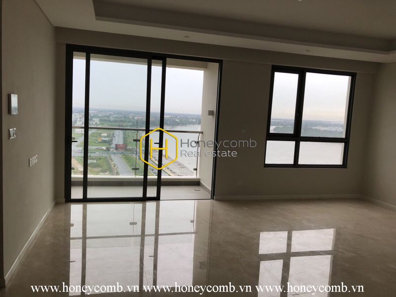 Tự do thể hiện phong cách của bạn trong căn hộ Diamond Island chưa nội thất