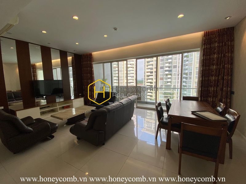  Căn hộ 3 phòng ngủ đầy đủ nội thất tại The Estella cho thuê