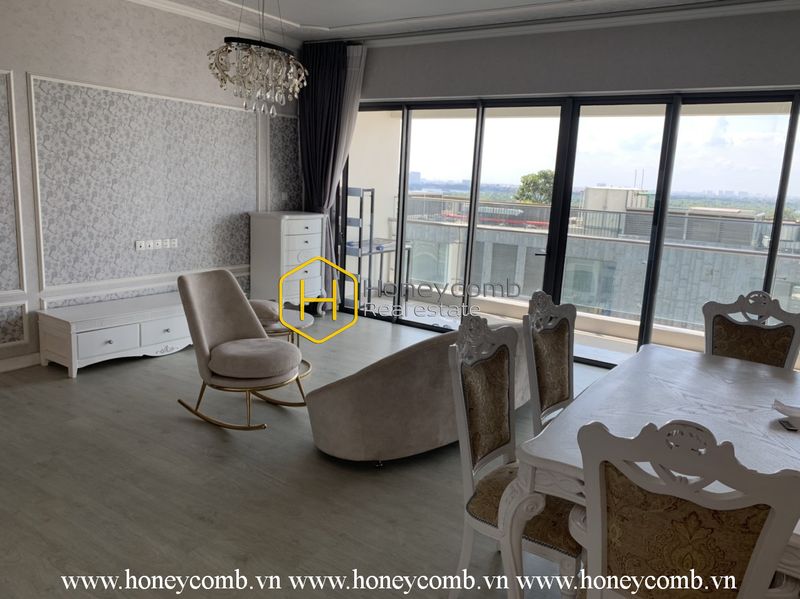 Căn hộ The Gateway Thảo Điền 4 phòng ngủ với nội thất trang nhã