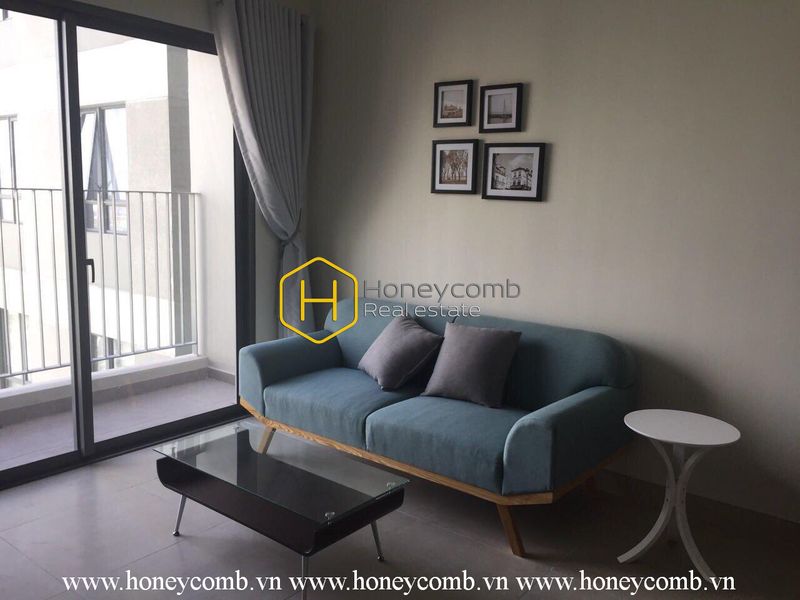 Căn hộ 2 phòng ngủ duyên dáng tại Masteri Thảo Điền cho thuê