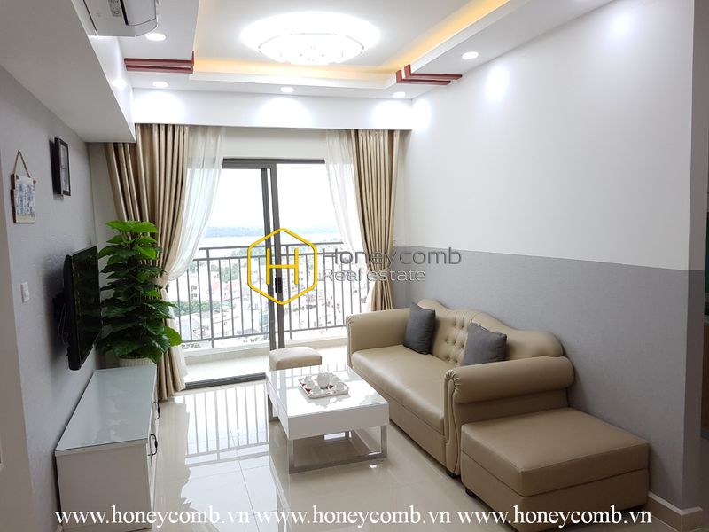 Căn hộ ngập tràn ánh sáng với nội thất tinh tế và khung cảnh ven sông tuyệt đẹp ở The Sun Avenue