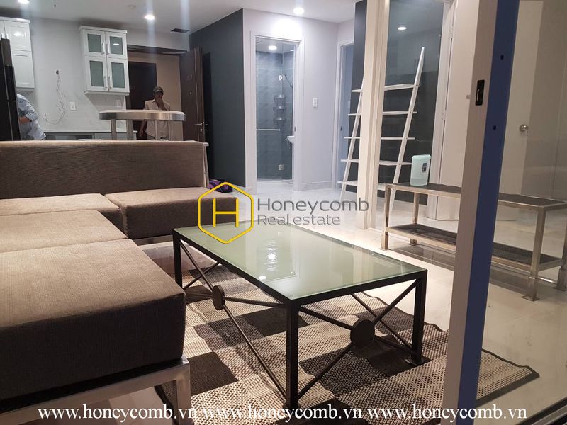 Beautiful 2 beds apartment with high floor for rent in Tropic Garden