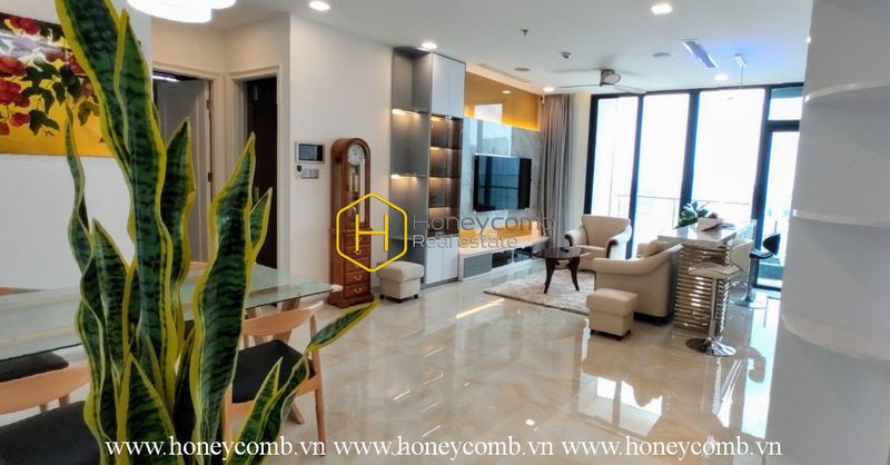 Glamorous apartment in Vinhomes Golden River can make you love at the first sight