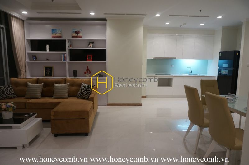 Đã sẵn sàng để dọn vào ! Căn hộ với thiết kế tuyệt vời ở Vinhomes Central Park cho thuê