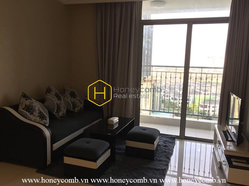 Căn hộ thiết kế đẹp ở Vinhomes Central Park cho thuê