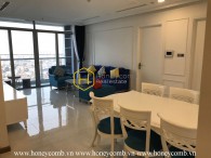 A deluxe apartment with high end interior in Vinhomes Central Park