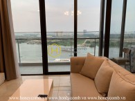 Imagine waking up to see the stunning view in this Vinhomes Golden River apartment