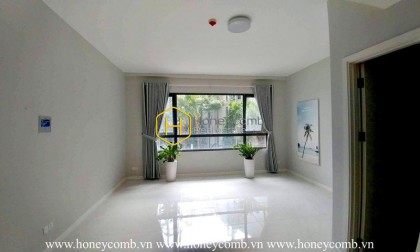 The unfurnished 1 bedroom-apartment with nice view in Masteri An Phu