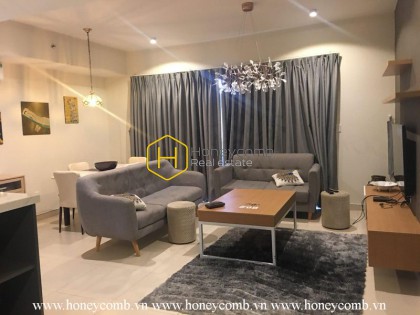 Modern style furniture with 2-bedroom Masteri Thao Dien for rent