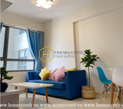 Cozy apartment with 2 bedrooms following modern design in Masteri Thao Dien